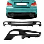 DIFFUSEUR ARRIERE M PERFORMANCE 4 SORTIE BMW SERIE 1 E82 COUPE DE 03/2007 A 03/2011 PACK M