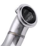 Downpipe inox pour BMW 135i 335i avec moteur N54 série 1 3 E81 E82 E87 E88 E90 E91 E92 – Image 3