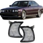 2 CLIGNOTANT BLANC POUR BMW SERIE 5 E34 DE 1988 A 1995 TYPE M5