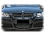 2 GRILLE DE CALANDRE CONVEXE NOIR MAT BMW SERIE 3 E90 E91 PHASE 1 DE 2005 A 08/2008 – Image 2