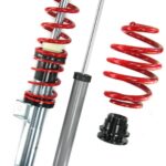 kit amortisseurs + suspensions combinés filetés avant arrière redline + biellettes BMW série 3 E46 – Image 3