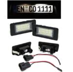 2 MODULE PLAQUE IMMATRICULATION A 24 LED SMD BMW SERIE 1 3 5 E90 E91 E39 E60 E61 X5 X6 E82 E88 – Image 2