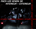SET 20 AMPOULE MULTI LED ECLAIRAGE A LED POUR RENAULT LAGUNA 3