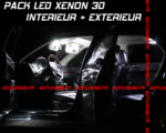 SET 20 AMPOULE MULTI LED ECLAIRAGE A LED POUR RENAULT LAGUNA 3 – Image 5