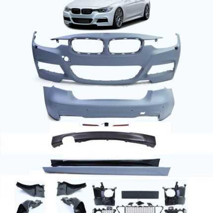 Pare-chocs avant arrière bas de caisse pack M pour BMW série 3 F30 de 2011 à 2018