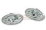 2 REPETITEUR CLIGNOTANT CHROME POUR BMW MINI ONE & MINI COOPER