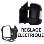 Rétroviseur électrique gauche conducteur bras court pour PEUGEOT BOXER CITROEN JUMPER FIAT DUCATO
