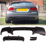 Diffuseur arrière double sortie gauche look M performance pour BMW série 3 E92 et E93 pack M – Image 7