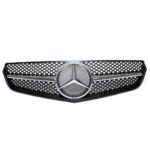 Calandre noir et chrome MERCEDES classe E coupé C207 W207 phase 1 de 05/2009 à 04/2013