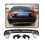 DIFFUSEUR + 2 EMBOUT POT LOOK E300 MERCEDES CLASSE E W212 PHASE 2 DE 02/2013 A 12/2015