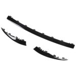 spoiler lame inférieur de pare-chocs noir brillant pour Mercedes classe C w205 c205 pack AMG phase 2 03/2018 à 04/2021 – Image 4
