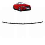 spoiler lame inférieur de pare-chocs noir pour Mercedes classe E w213 berline c238 coupé phase 2 de 09/2020 à 2023 pack AMG