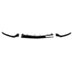 spoiler lame inférieur de pare-chocs noir brillant pour Mercedes classe C w205 c205 pack AMG phase 1 de 2014 à 02/2018 – Image 7
