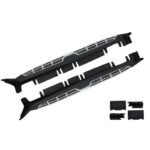 2 marchepieds pour HYUNDAI IX35 phase 2 de 06/2013 à 05/2015