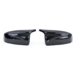 2 coque rétroviseur noir brillant pour BMW X5 E70 et X6 E71 – Image 2