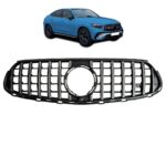 Calandre look AMG GT chrome et noir Mercedes GLC x254 et c254 de 06/2022 à 2026 avec pack AMG