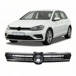 Calandre look R line pour vw golf 7 phase 2 de 2017 à 2020